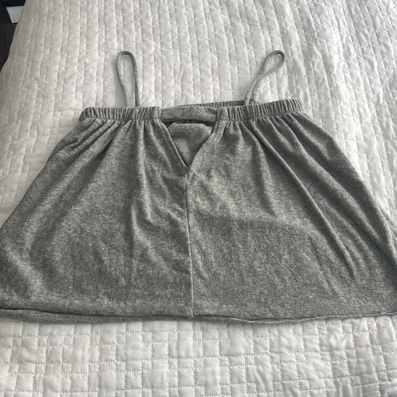 PROJECT SOCIAL T Grey Terry Cloth Tank Top - Picture 5 of 7
